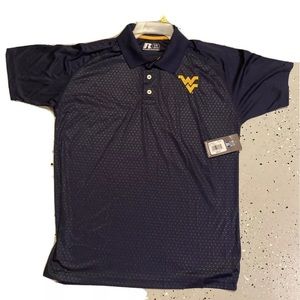 WEST VIRGINIA UNIVERSITY POLO GOLF SHIRT WVU